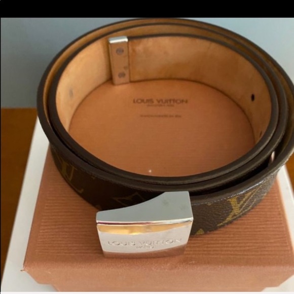 🔥🔥💯 LOUIS VUITTON
Monogram Canvas Square Belt - Picture 10 of 16